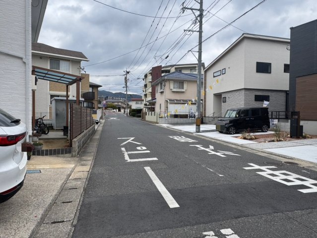 ーthe park－ザ・パークー小倉南区沼本町4丁目　【小倉南区　新築戸建て】の前面道路含む現地写真|セブンイレブンまで徒歩5分♪