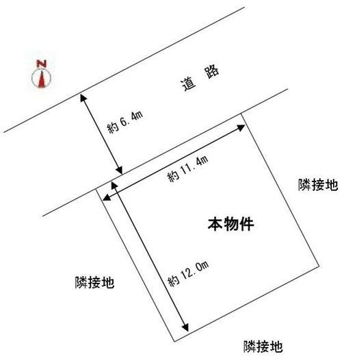 宇多津町土地の土地図