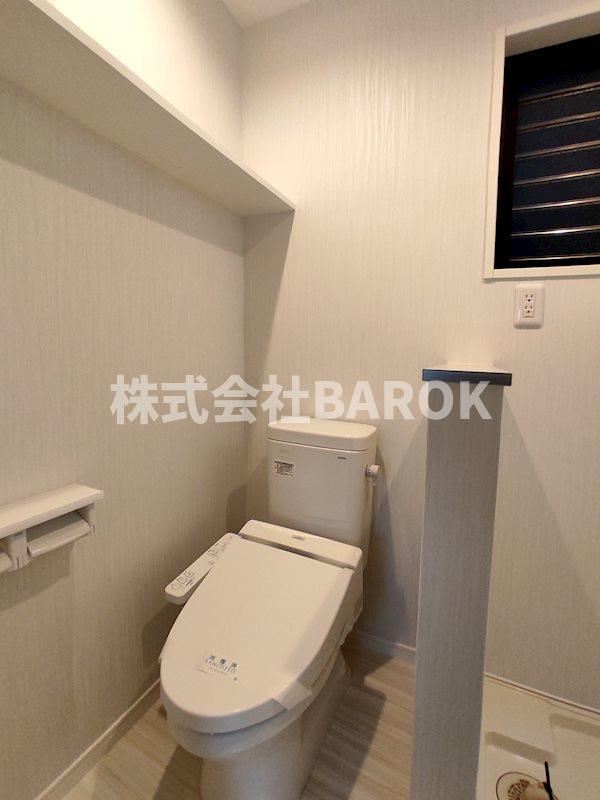 福岡市中央区長浜３丁目の賃貸マンションのトイレ