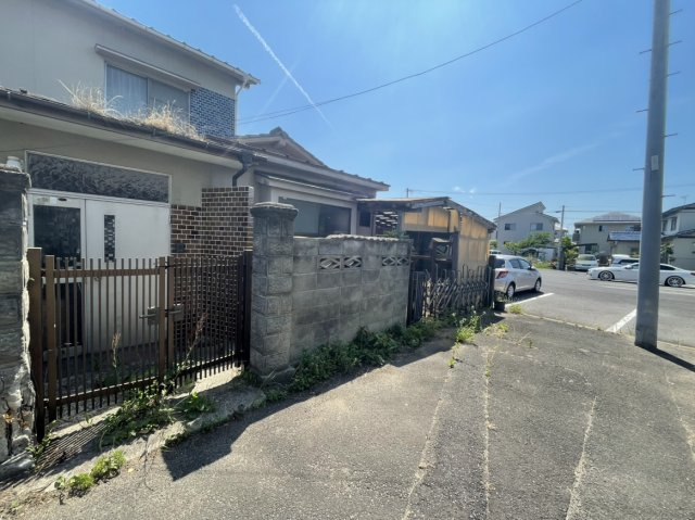 元山町土地の前面道路含む現地写真