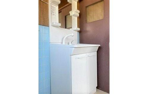 木太町　戸建の独立洗面台