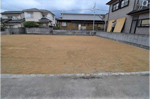 円座町土地の外観|北側から南方向を撮影