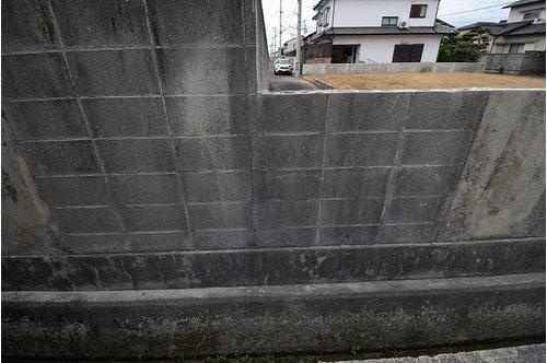 円座町土地のその他|西側水路側から撮影