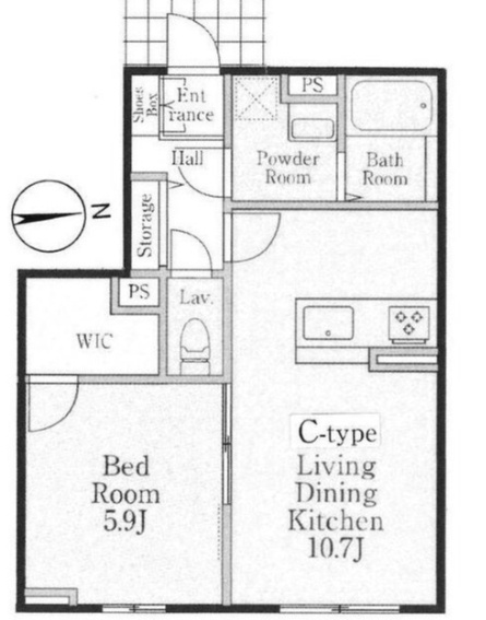 Alflat L.Bの間取り