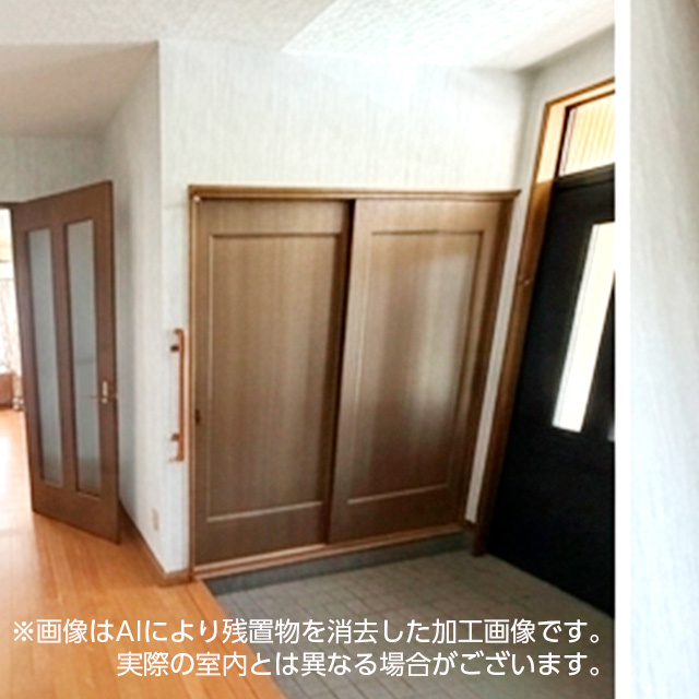 登別市千歳町53-14戸建の玄関