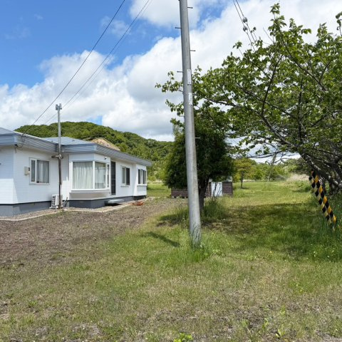 登別市千歳町53-14戸建の庭