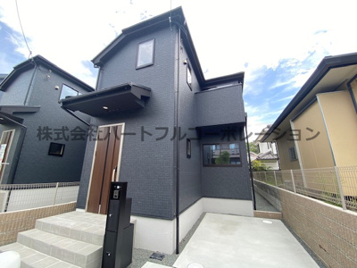 【外観】 | 神戸市垂水区神陵台9丁目　新築一戸建2号棟　仲介手数料無料！ | 垂水区神陵台9　新築2号棟　仲介手数料無料！