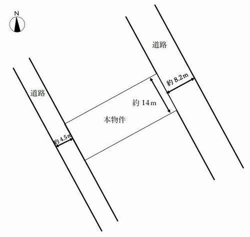 香南町　土地の土地図