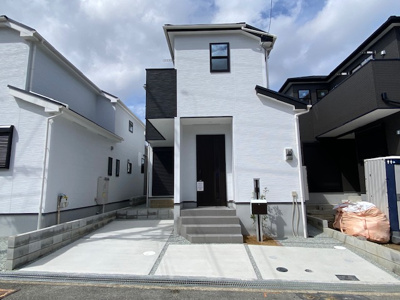 【外観】 | 神戸市垂水区学が丘4丁目　新築戸建2号地　仲介手数料無料！ | 落ち着いた雰囲気の外観です