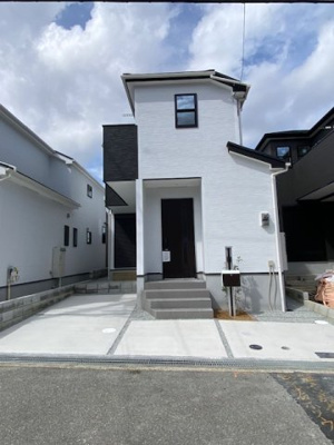 【外観】 | 神戸市垂水区学が丘4丁目　新築戸建2号地　仲介手数料無料！ | 外観もきれいです