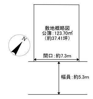 【土地図】 | 近江八幡市馬淵町　売土地