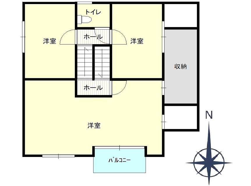 岩舟町静　中古戸建の間取り