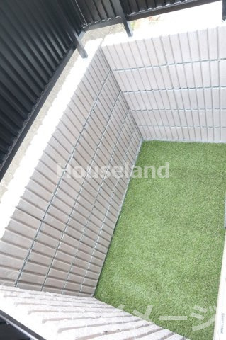 TJ本脇A棟のバルコニー