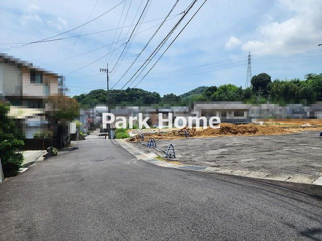 高知市福井町・B号地-建築条件付き-売土地の前面道路含む現地写真