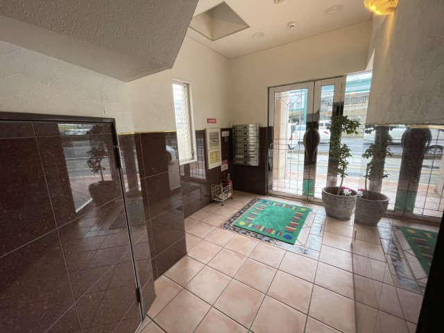 岩崎館のロビー