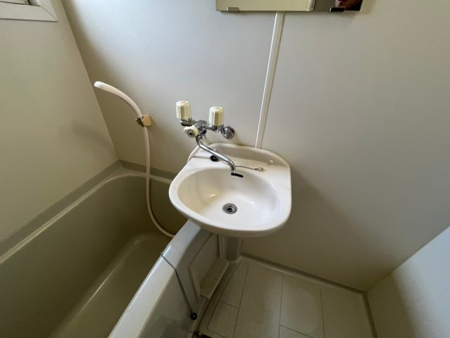 岩崎館の洗面所