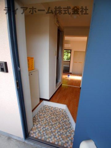 グレイス神宮西口の玄関|毎日通る玄関はこちらです