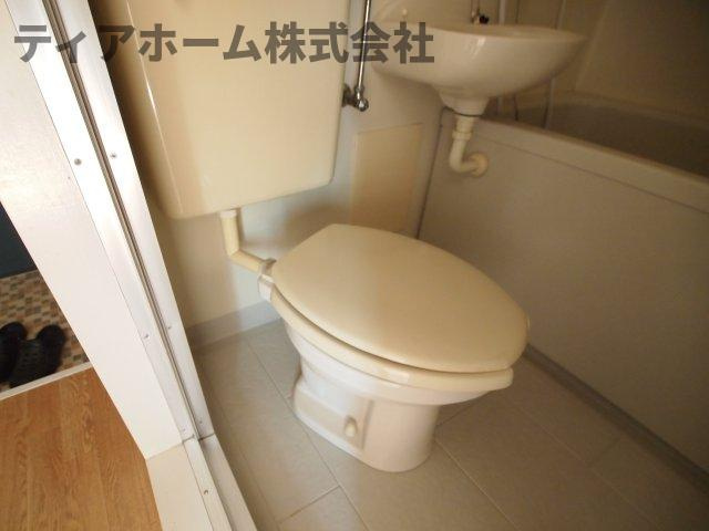グレイス神宮西口のトイレ|シンプルで使いやすいトイレです