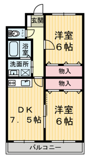 【間取り】 | ハイツパルソー