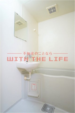 グランベール櫛原【キャッシュバック対象物件】の浴室|日々の疲れを癒すお風呂付です