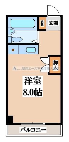 【間取り】 | ラフォーレ下六万寺
