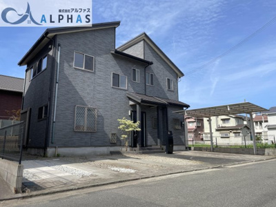 【外観】 | 加古川市尾上町池田　一戸建て | 2024年7月リフォーム済♪
シックでカッコいい外観♪
