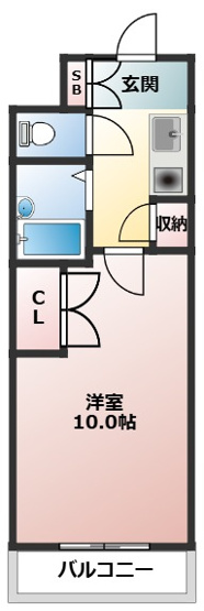 【間取り】 | ル・シェル新大阪