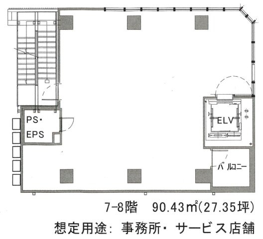 AIBA SHIMBASHI TOWER（愛場新橋タワー）の間取り