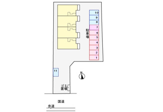 【駐車場】 | ジュネス新木 | 駐車場