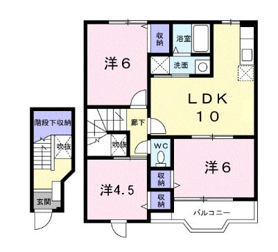 【間取り】 | プリムローズA