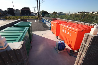 【その他共用部分】 | リヴィエールⅠ | 敷地内ゴミ捨場