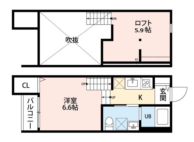 【間取り】 | ARK福岡歯科大前　プライスホームなら仲介手数料、初期費用が安い！