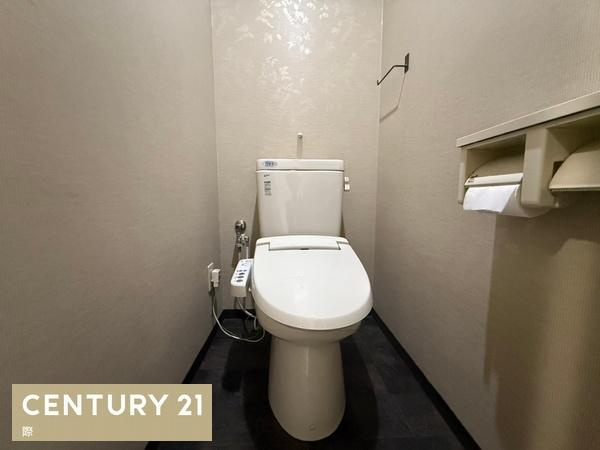 サンライズマンション岩出7のトイレ