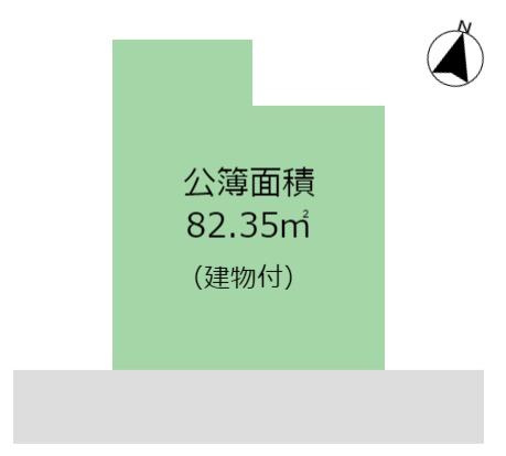 和歌山市加太の売地の土地図