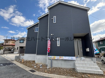 【外観】 | 神戸市垂水区桃山台2丁目　新築戸建1号棟　仲介手数料無料！ | きれいな外観です