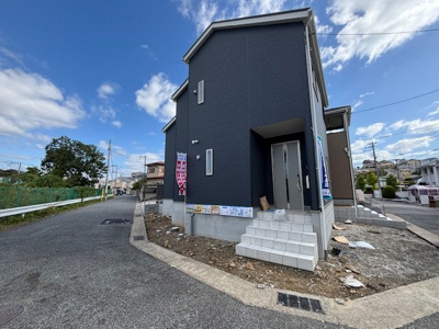 【外観】 | 神戸市垂水区桃山台2丁目　新築戸建1号棟　仲介手数料無料！ | 外観もきれいです