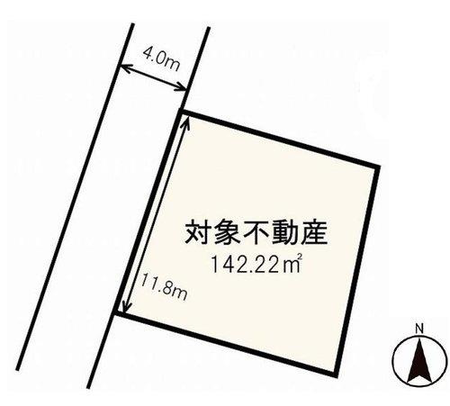 今里町　土地の土地図
