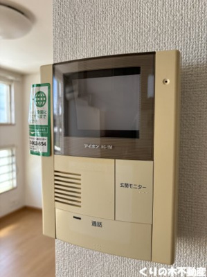 【セキュリティ】 | マーガレット | モニター付インターホン完備