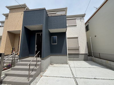 【外観】 | 神戸市垂水区塩屋町6丁目　新築戸建2号棟　仲介手数料無料！ | 外観もきれいです