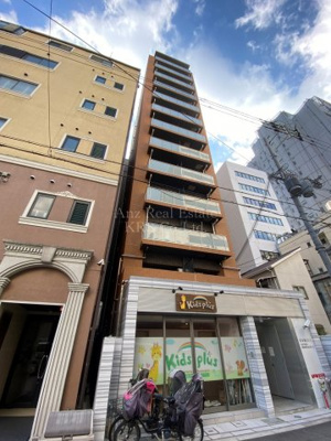 【外観】 | エスライズ西本町Ⅱ | 街並みに溶け込んだスタイリッシュな外観のマンションです☆