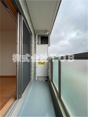【バルコニー】 | ドゥ・ベルジュール | ※別号室同間取り参考写真