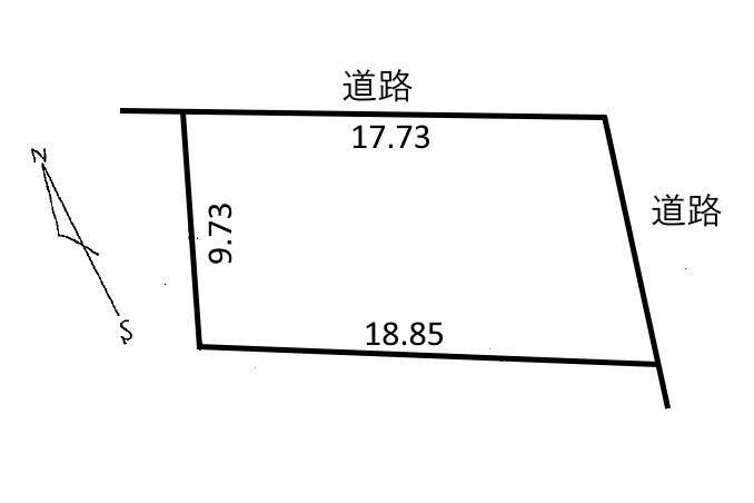 土地　長良の土地図