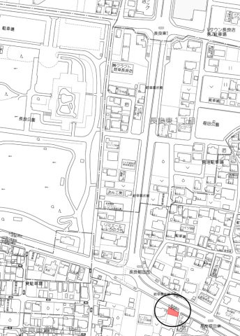 土地　長良の地図