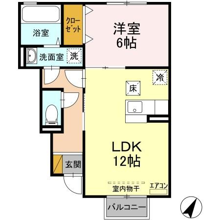 サンモールの間取り