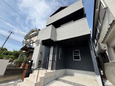 【外観】 | 神戸市垂水区美山台3丁目　新築戸建　仲介手数料無料！ | 落ち着いた雰囲気の外観です