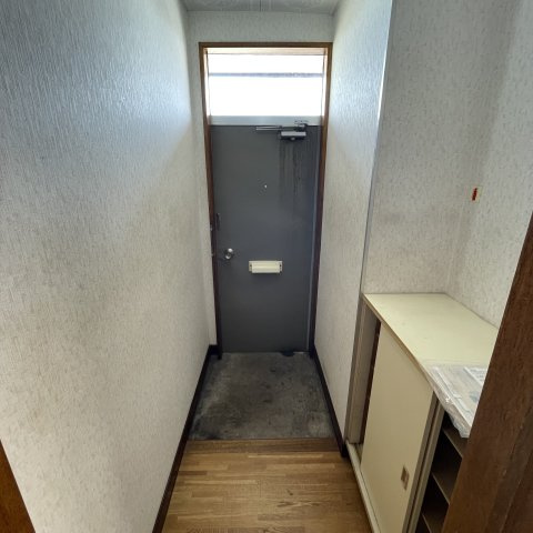 川浪荘の玄関