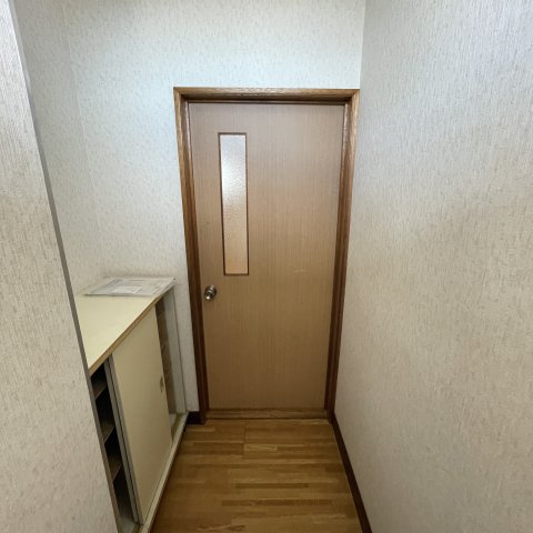 川浪荘の玄関