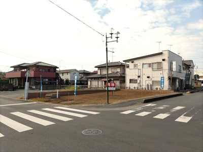 【外観】 | 伊奈中央４丁目売地（役場前） | 現地、造成完了しました！