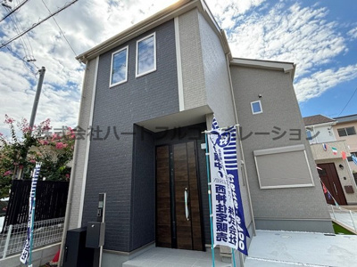 【外観】 | 神戸市垂水区霞ケ丘1丁目　新築戸建1号棟　仲介手数料無料！ | 垂水区霞ケ丘1　新築1号棟　仲介手数料無料！