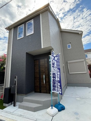 【外観】 | 神戸市垂水区霞ケ丘1丁目　新築戸建1号棟　仲介手数料無料！ | 垂水区霞ケ丘1　新築1号棟　仲介手数料無料！